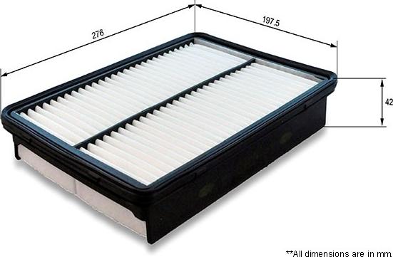 Comline EAF834 - Въздушен филтър vvparts.bg