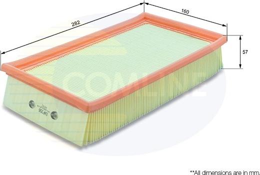 Comline EAF356 - Въздушен филтър vvparts.bg