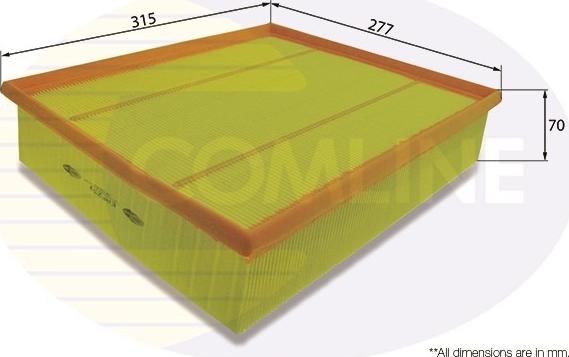 Comline EAF259 - Въздушен филтър vvparts.bg