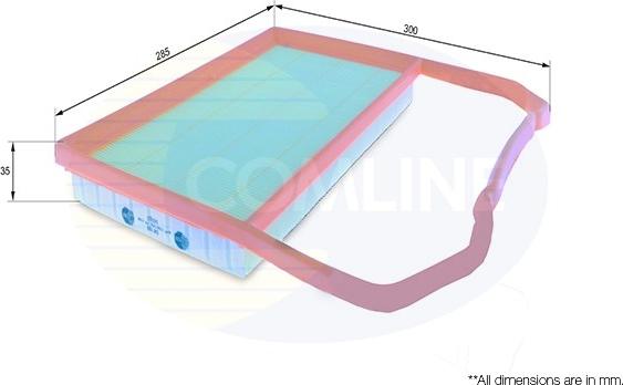 Comline EAF798 - Въздушен филтър vvparts.bg