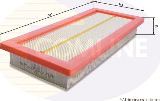 Comline EAF720 - Въздушен филтър vvparts.bg