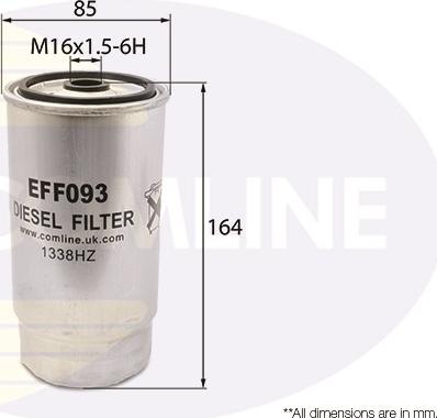 Comline EFF093 - Горивен филтър vvparts.bg