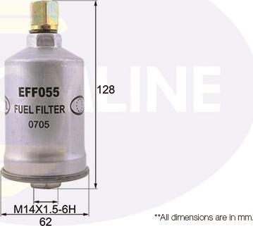 Comline EFF055 - Горивен филтър vvparts.bg