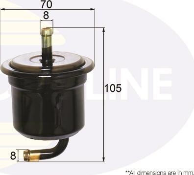 Comline EFF051 - Горивен филтър vvparts.bg