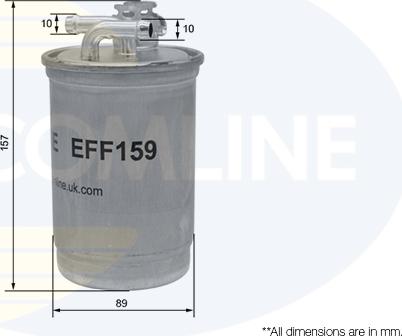 Comline EFF159 - Горивен филтър vvparts.bg