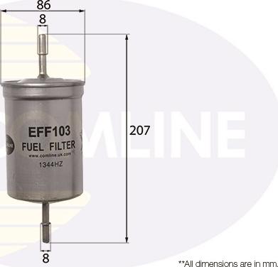Comline EFF103 - Горивен филтър vvparts.bg