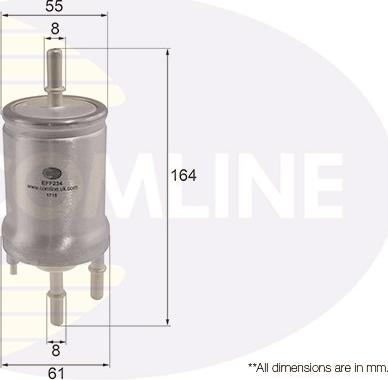 Comline EFF234 - Горивен филтър vvparts.bg