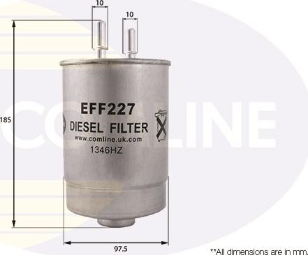 Comline EFF227 - Горивен филтър vvparts.bg