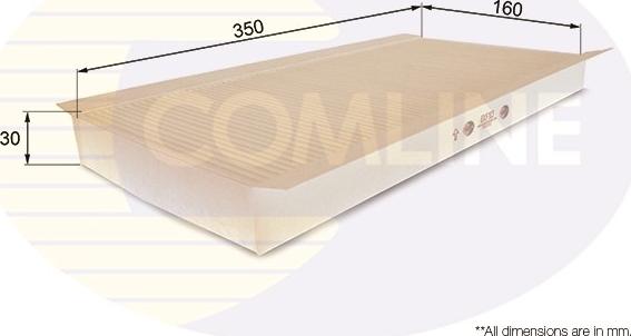 Comline EKF113 - Филтър купе (поленов филтър) vvparts.bg