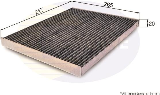 Comline EKF137A - Филтър купе (поленов филтър) vvparts.bg