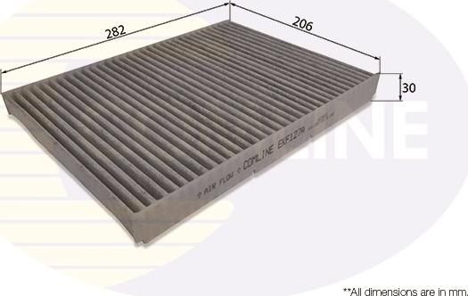 Comline EKF127A - Филтър купе (поленов филтър) vvparts.bg