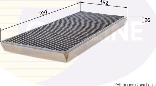 Comline EKF383A - Филтър купе (поленов филтър) vvparts.bg