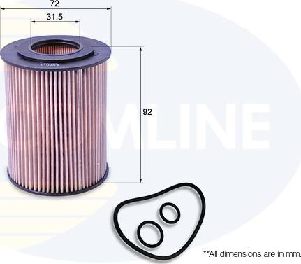 Comline EOF010 - Маслен филтър vvparts.bg