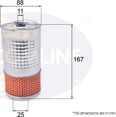 Comline EOF011 - Маслен филтър vvparts.bg