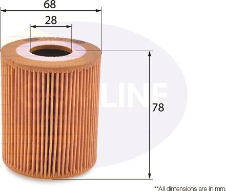 Comline EOF081 - Маслен филтър vvparts.bg