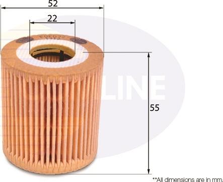 Comline EOF072 - Маслен филтър vvparts.bg