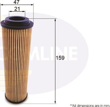 Comline EOF168 - Маслен филтър vvparts.bg