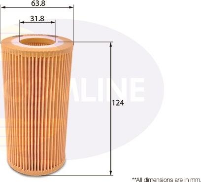 Comline EOF180 - Маслен филтър vvparts.bg