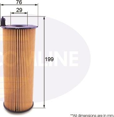 Comline EOF182 - Маслен филтър vvparts.bg