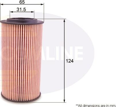 Comline EOF173 - Маслен филтър vvparts.bg