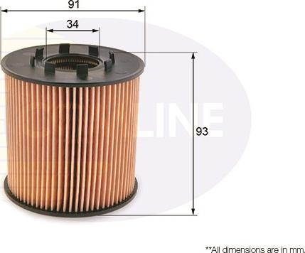 Comline EOF172 - Маслен филтър vvparts.bg