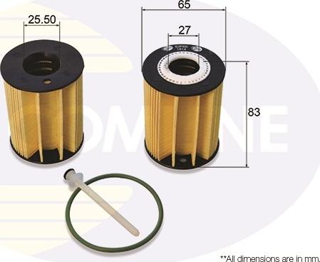 Comline EOF300 - Маслен филтър vvparts.bg