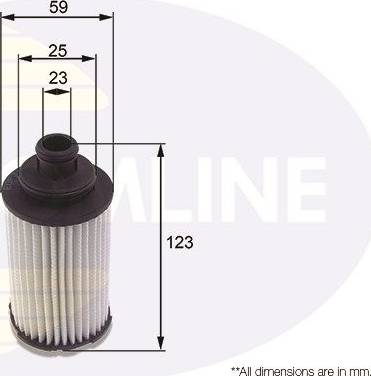 Comline EOF315 - Маслен филтър vvparts.bg