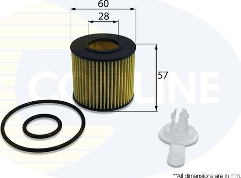 Comline EOF249 - Маслен филтър vvparts.bg