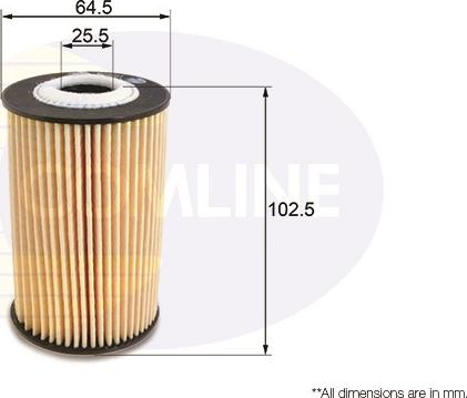 Comline EOF251 - Маслен филтър vvparts.bg