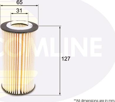 Comline EOF252 - Маслен филтър vvparts.bg