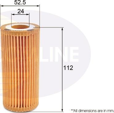 Comline EOF264 - Маслен филтър vvparts.bg