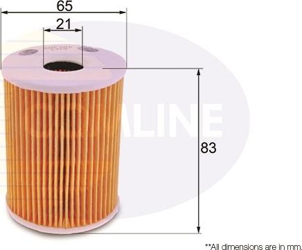 Comline EOF205 - Маслен филтър vvparts.bg