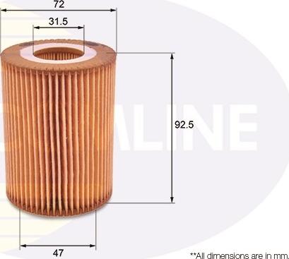 Comline EOF218 - Маслен филтър vvparts.bg