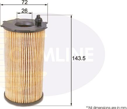 Comline EOF239 - Маслен филтър vvparts.bg