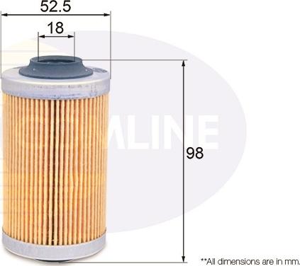 Comline EOF234 - Маслен филтър vvparts.bg