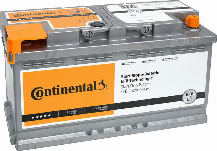 Continental 2800012041280 - Стартов акумулатор vvparts.bg