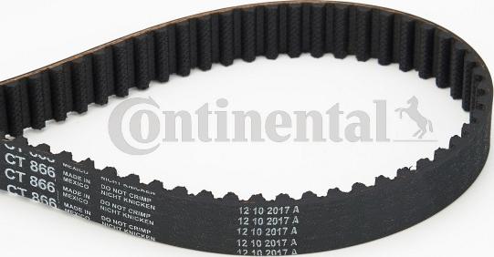 CONTITECH CT 866 - Ангренажен ремък vvparts.bg