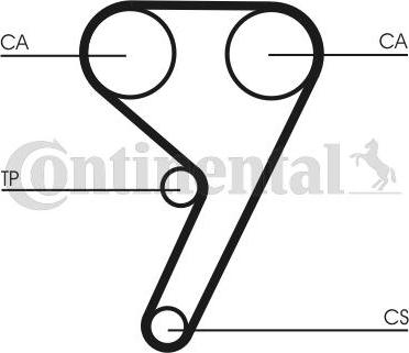 CONTITECH CT 881 WP2 - Водна помпа+ к-кт ангренажен ремък vvparts.bg