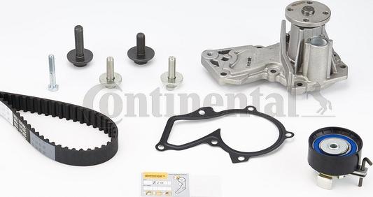 CONTITECH CT 881 WP2 - Водна помпа+ к-кт ангренажен ремък vvparts.bg