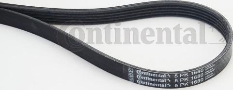 CONTITECH 5PK1680 - Пистов ремък vvparts.bg