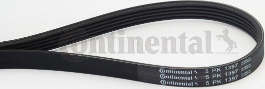 CONTITECH 5 PK 1397 - Пистов ремък vvparts.bg