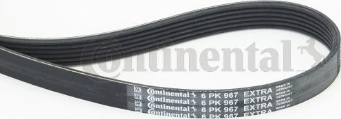 CONTITECH 6PK967 EXTRA - Пистов ремък vvparts.bg