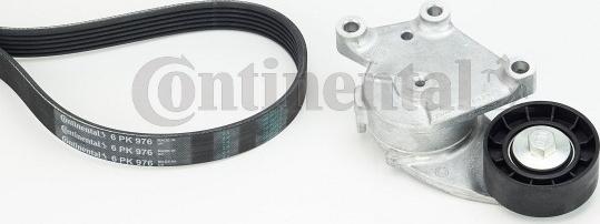 CONTITECH 6PK976K1 - Комплект пистов ремък vvparts.bg