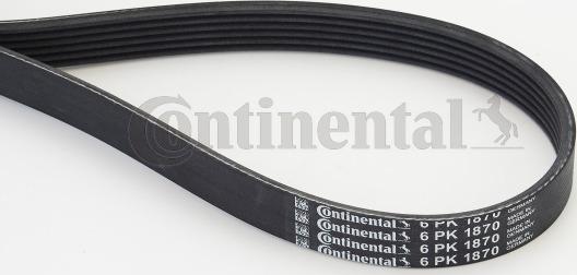 CONTITECH 6 PK 1870 - Пистов ремък vvparts.bg