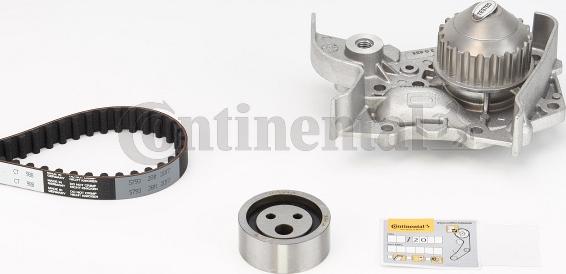 CONTITECH CT988WP1 - Водна помпа+ к-кт ангренажен ремък vvparts.bg