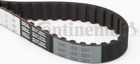 CONTITECH CT 662 - Ангренажен ремък vvparts.bg