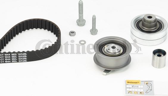 CONTITECH CT 1044 K2 - Комплект ангренажен ремък vvparts.bg