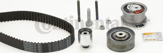 CONTITECH CT 1051 K1 - Комплект ангренажен ремък vvparts.bg