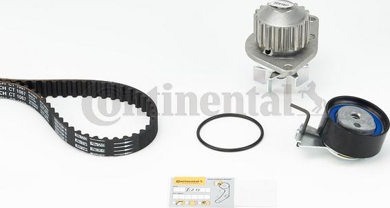 CONTITECH CT 1067 WP1 - Водна помпа+ к-кт ангренажен ремък vvparts.bg