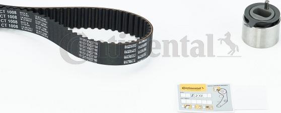 CONTITECH CT1008K2 - Комплект ангренажен ремък vvparts.bg